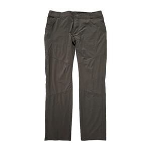 Kuhl Mens Deceptr Pants Stretch Sz 38x34 Outdoor Hiking Gray/Brown